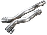 AWE Tuning BMW F97 X3 M Non-Resonated Performance Mid Pipe thumbnail 1