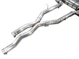 AWE Tuning BMW F97 X3 M Non-Resonated Performance Mid Pipe thumbnail 3