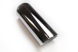 JBA 3in x 3.5in x 9in Rolled Stainless Steel Chrome Plated Exhaust Tip thumbnail 2