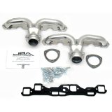 JBA 57-74 Chevrolet Corvette 265-400 SBC 1-5/8in Primary Silver Ctd Tight Tuck Header thumbnail 4