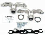 JBA 57-74 Chevrolet Corvette 265-400 SBC 1-5/8in Primary Silver Ctd Tight Tuck Header thumbnail 5