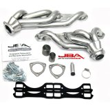 JBA 65-86 GM Truck 265-400 Carbureted w/A.I.R. 1-5/8in Primary Silver Ctd Cat4Ward Header thumbnail 1