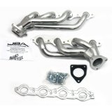 JBA 02-13 GM Truck 4.8L/5.3L LS Silver Ctd Cat4Ward Header thumbnail 1