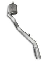 JBA 97-99 Jeep Wrangler TJ 2.5L/4.0L 304SS Single Rear Exit Cat-Back Exhaust thumbnail 3