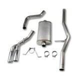 JBA 04-19 Chevy Silverado 4.8L/5.3L (Excl Reg Cab) 304SS Dual Exit Cat-Back Exhaust w/3in Tips thumbnail 1