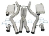 JBA 08-14 Dodge Challenger SRT8 6.1L/6.4L 409SS Dual Rear Exit Cat-Back Exhaust thumbnail 1