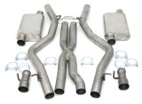 JBA 08-14 Dodge Challenger SRT8 6.1L/6.4L 409SS Dual Rear Exit Cat-Back Exhaust thumbnail 4