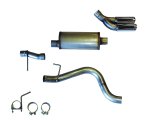 JBA 19-20 Ford Ranger 2.3L 409SS Pass Side Dual Exit Cat-Back Exhaust thumbnail 2