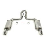 JBA 15-17 Ford Mustang 5.0L 409SS Dual Rear Exit Axle Back Exhaust thumbnail 3