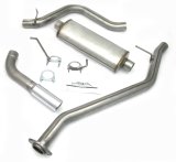 JBA 99-06 Chevrolet Silverado1500 Ext Cab Short Bed 4.3-5.3L 409SS Single Cat-Back Exhaust thumbnail 2
