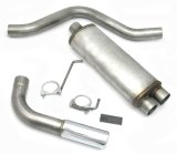 JBA 00-06 Chevrolet Avalanche/Suburban 6.0L/8.1L 409SS Pass Side Single Exit Cat-Back Exhaust thumbnail 4