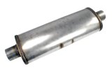 JBA Universal Chambered 304SS Muffler 22x8x5 3in Center/Center thumbnail 1