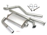 JBA 07-09 Toyota Tundra 4.7/5.7L 409SS Pass Side Single Exit Cat-Back Exhaust thumbnail 1