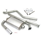 JBA 07-09 Toyota Tundra 4.7/5.7L 409SS Pass Side Single Exit Cat-Back Exhaust thumbnail 3