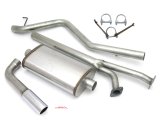JBA 07-09 Toyota Tundra 4.7/5.7L 409SS Pass Side Single Exit Cat-Back Exhaust thumbnail 4