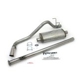JBA 95-99 Toyota Tacoma (Xtra Cab) 2.4L/2.7L 409SS Pass Side Single Exit Cat-Back Exhaust thumbnail 3