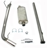 JBA 95-99 Toyota Tacoma Pre Runner 3.4L 409SS Pass Side Single Exit Cat-Back Exhaust thumbnail 1