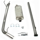 JBA 95-99 Toyota Tacoma Pre Runner 3.4L 409SS Pass Side Single Exit Cat-Back Exhaust thumbnail 4