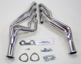 JBA 65-73 Ford Mustang 260-302 SBF 4 Speed C4/C6/AOD 1-3/4in Primary Silver Long Tube Header thumbnail 1