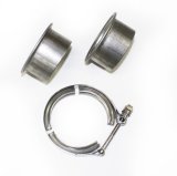 JBA 2.5in Stainless Steel V-Band Clamp & Flanges thumbnail 3