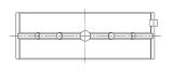 ACL Nissan VG30DETT 3.0L-V6 0.025 Oversized High Performance Main Bearing Set thumbnail 4