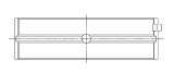 ACL Mitsubishi 6G72, 6G72T, 6G73 Main Bearings Standard Size thumbnail 4