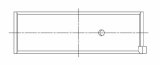 ACL Nissan VG30DETT 3.0L-V6 0.025mm Oversized High Performance Rod Bearing Set thumbnail 3