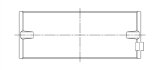 ACL Toyota 3SGTE Standard Size High Performance Main Bearing Set thumbnail 3