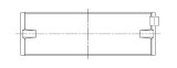 ACL Toyota 3SGTE Standard Size High Performance Main Bearing Set thumbnail 6