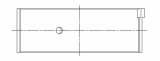 ACL Toyota/Lexus 2JZGE/2JZGTE 3.0L 0.025 Oversized High Performance Rod Bearing Set thumbnail 3