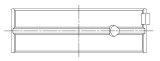 ACL Nissan RB25/RB30 Standard Size High Performance Main Bearing Set thumbnail 5