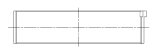 ACL Honda J35 3471cc V6 SOHC 4V Standard Size High Performance Race Series Rod Bearing Set thumbnail 2