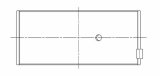 ACL Nissan TB42/TB45/TB48 L6 Standard Size Race Connecting Rod Bearing Set thumbnail 4