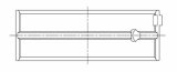 ACL Nissan 4 CA18/C20 Standard Size High Performance Main Bearing Set thumbnail 4