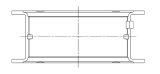 ACL Nissan 4 CA18/C20 Standard Size High Performance Main Bearing Set thumbnail 9