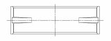 ACL Toyota 1UR-FE/2UR/3UR-FE Standard Size High Performance Main Bearing Set w/.001 Oil Clearance thumbnail 8