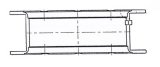 ACL 1997+ Chevy V8 4.8/5.3/5.7/6.0 Gen 3 .40mm Oversized Main Bearing Set thumbnail 2