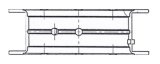 ACL 1997+ Chevy V8 4.8/5.3/5.7/6.0 Gen 3 .40mm Oversized Main Bearing Set thumbnail 4