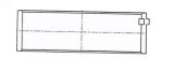 ACL 1997+ Chevy V8 4.8/5.3/5.7/6.0 Gen 3 .40mm Oversized Main Bearing Set thumbnail 8