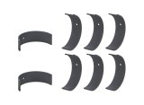 ACL Nissan RB25DETT/RB26DETT 0.25 Oversized High Performance Rod Bearing Set - CT-1 Coated thumbnail 4