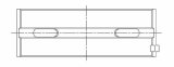 ACL Toyota/Lexus 2JZGE/2JZGTE 3.0L 0.025 Oversized High Performance Main Bearing Set - CT-1 Coated thumbnail 4