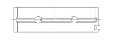 ACL BMW N54/N55/S55B30 3.0L Standard Size Main Bearing Set thumbnail 5