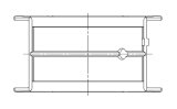 ACL Chevrolet V8 4.8L/5.3L/5.7L/6.0L Race Series .10 Oversize Main Bearing Set thumbnail 3