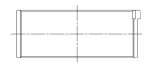 ACL Suzuki GSX R1000 Inline 4 Standard High Performance w/ Extra Oil Clearance Rod Bearing thumbnail 2