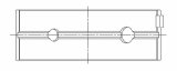 ACL Nissan TD42 .025mm Oversized High Performance Main Bearing Set thumbnail 4