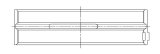 ACL Ford V8 351M-351W-400 Race Series Main Bearing Set thumbnail 3
