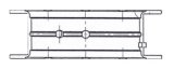 ACL TRIMETAL - Chevrolet V8 4.8/5.3/5.7/6.0L Gen III 1997-on Engine Crankshaft Main Bearing Set thumbnail 5