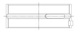 ACL Ford 4 2300 (Single Spark Plug engines) Race Series Engine Crankshaft Main Bearing Set thumbnail 8