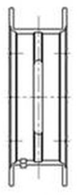 ACL Ford V8 351M-351W-400 1969-98 (Half Groove) Engine Crankshaft Main Bearing Set thumbnail 5