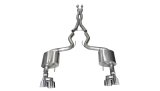 Corsa 2018-2023 Ford Mustang V8 5.0L 3in Cat-Back Dual Rear Exit w/ 4in Polished Pro-Series Tips thumbnail 2